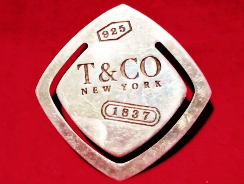 Semn de carte Tiffany & Co din argint