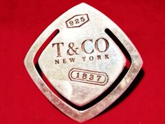 Semn de carte Tiffany & Co din argint
